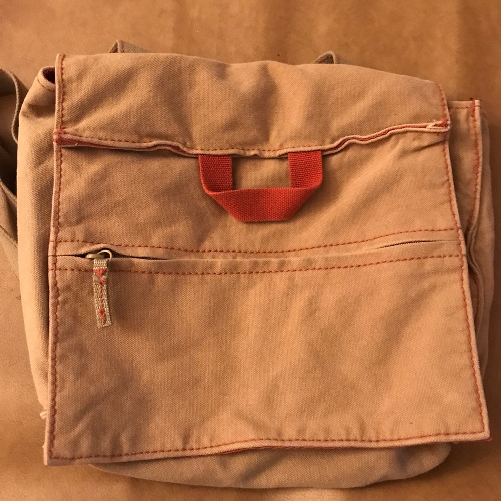 Khaki backpack
